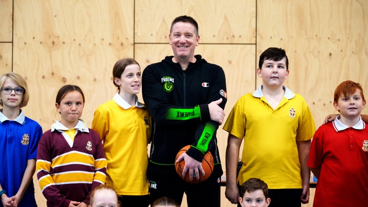 Simon Mitchell Surprises Daughter at Gametime by Kmart