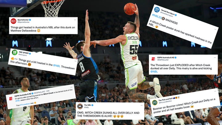 Twitter Reacts to Creek's Dunk on Delly