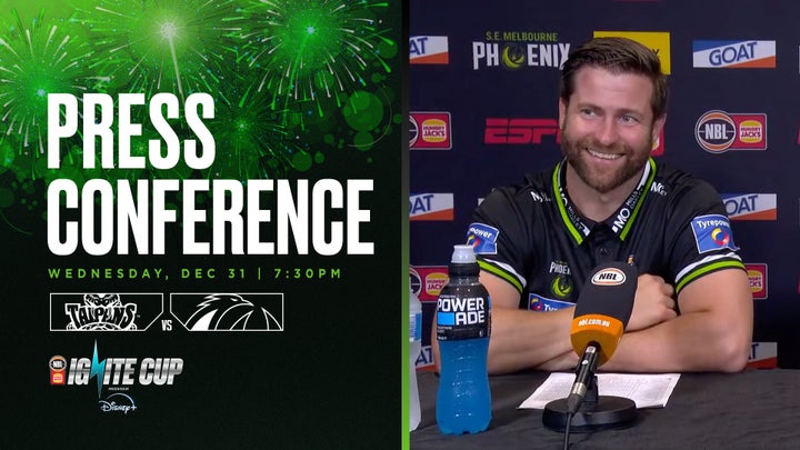 Josh King & Jordan Hunter Press Conference vs Cairns Taipans (Round 15, NBL26)