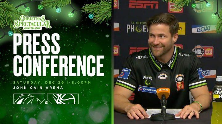 Josh King & Angus Glover Press Conference vs Brisbane Bullets (Round 13, NBL26)