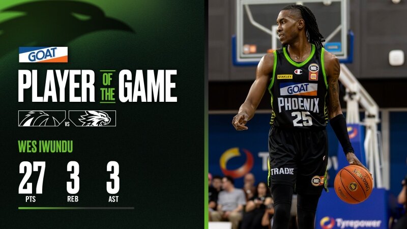 GOAT Player of the Game - Wes Iwundu (Round 16 vs Wildcats, NBL26)
