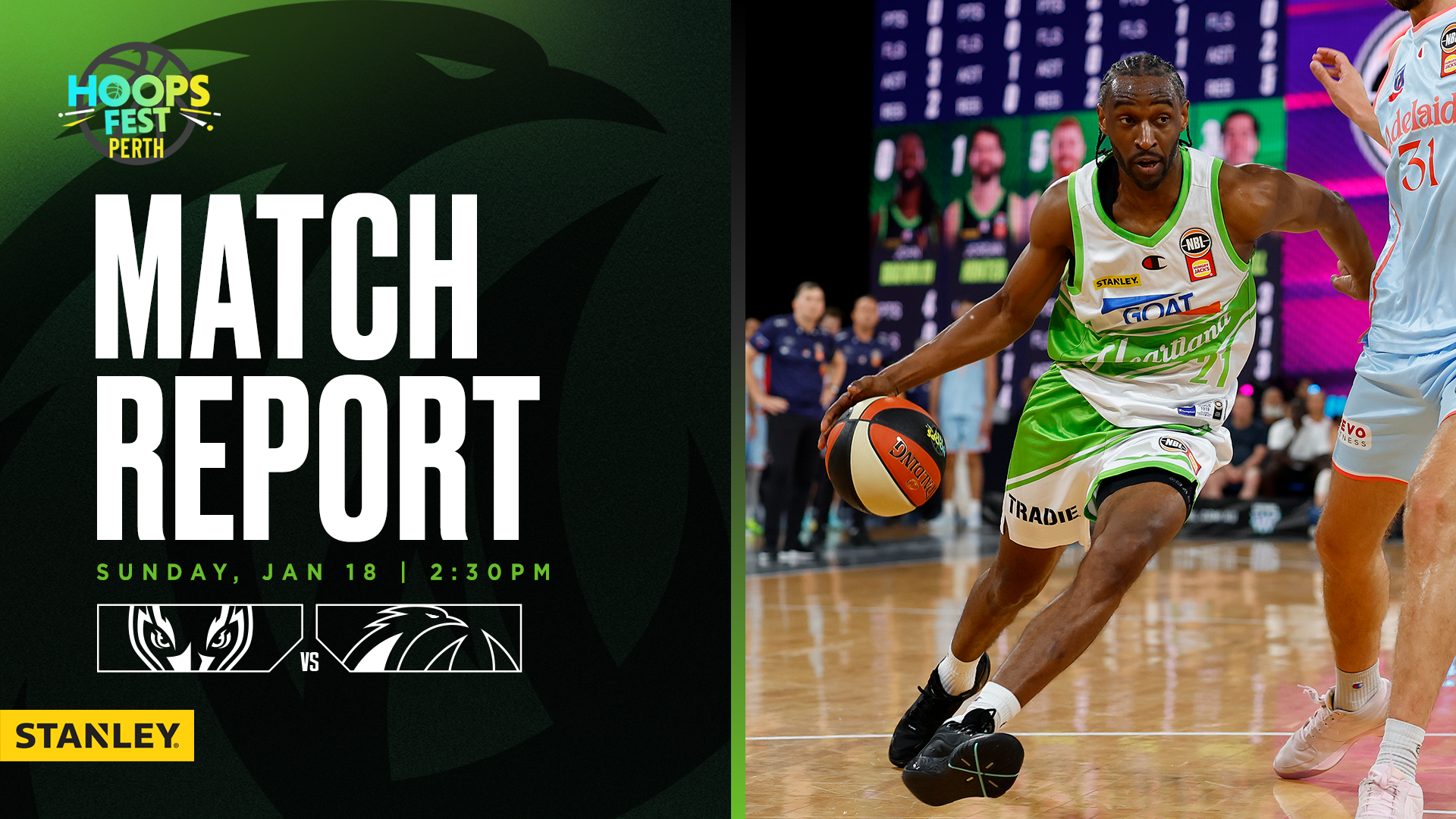 STANLEY MATCH REPORT: Clark fires Sobey-less Phoenix past 36ers