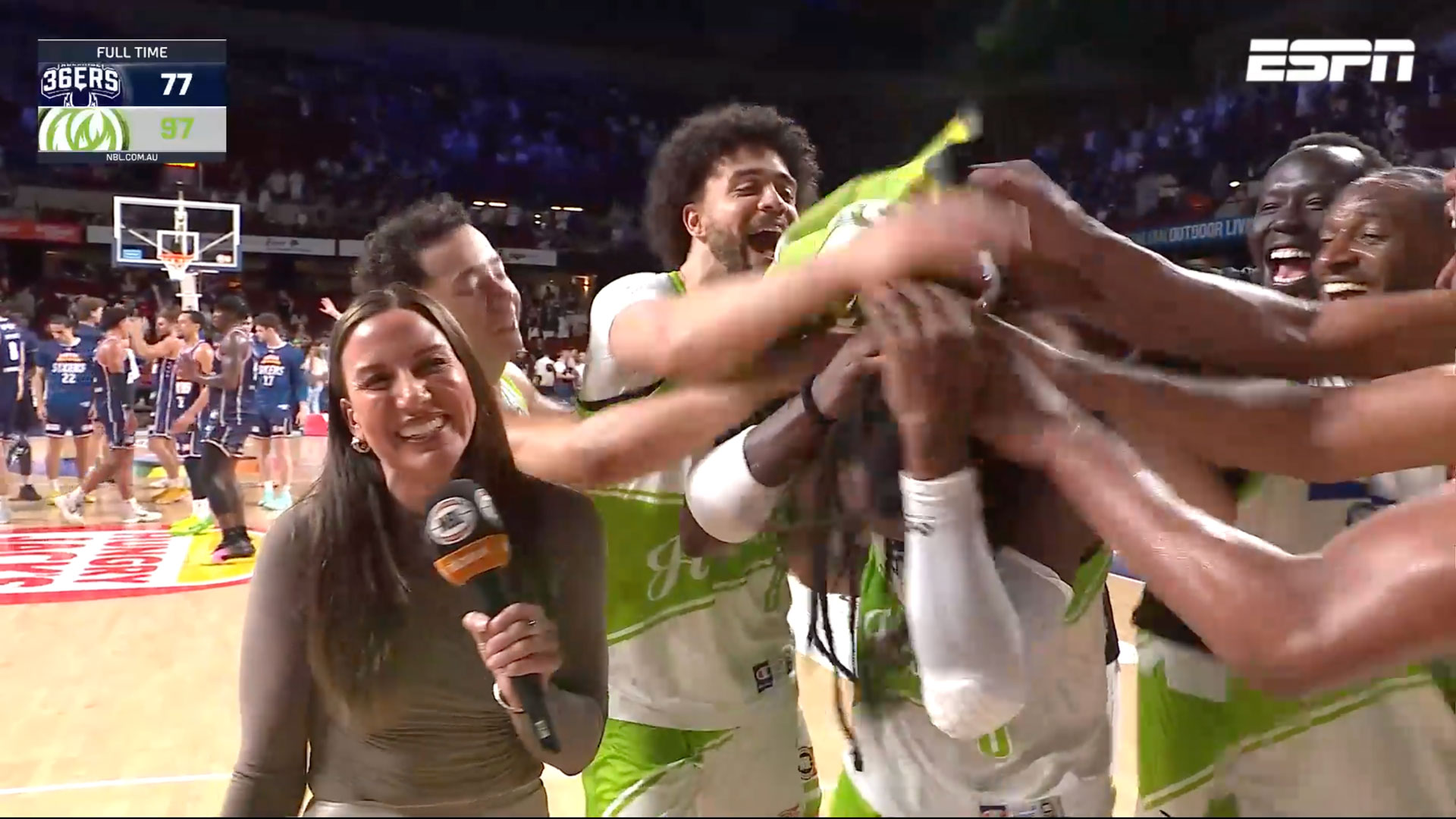 John Brown III Post-Game Interview vs Adelaide 36ers (Round 19, NBL26)