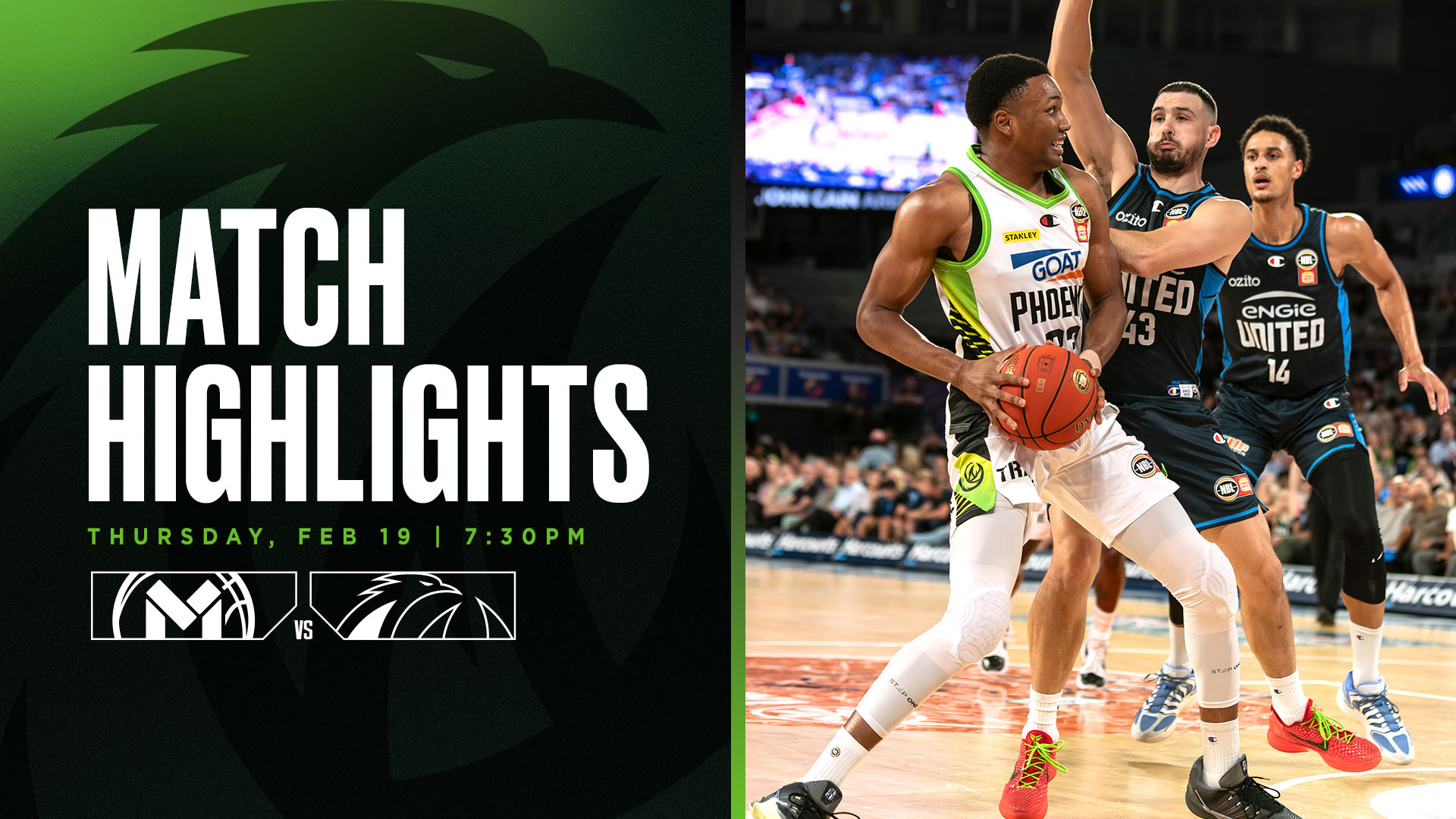 Match Highlights: Phoenix vs Melbourne United (Round 22, NBL26)