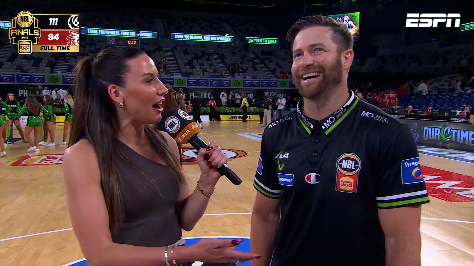  Josh King Post-Game Interview vs Perth Wildcats (Seeding Qualifier, NBL26)