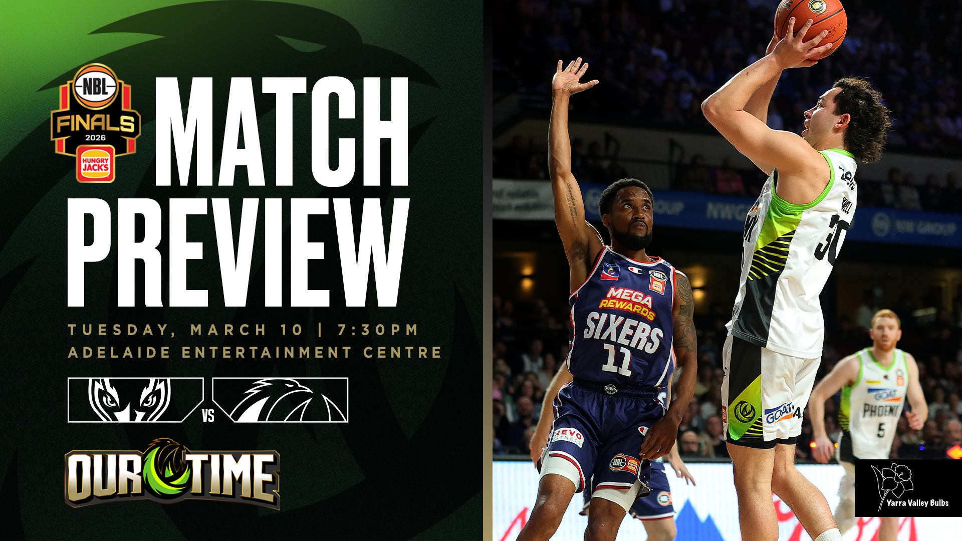DREWITT’S BULBS MATCH PREVIEW: Phoenix fly into Playoffs Game 1 against 36ers