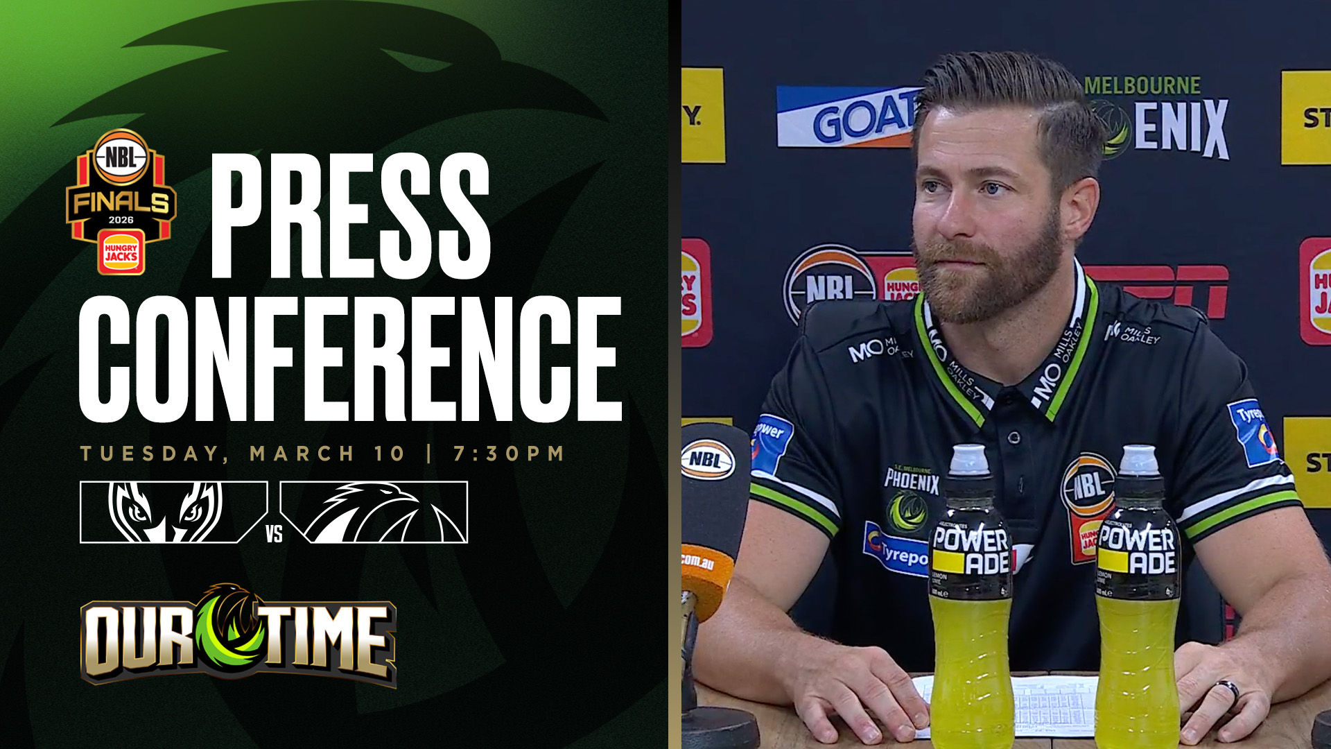 Josh King Press Conference vs Adelaide 36ers (Semi-Final Game 1, NBL26)