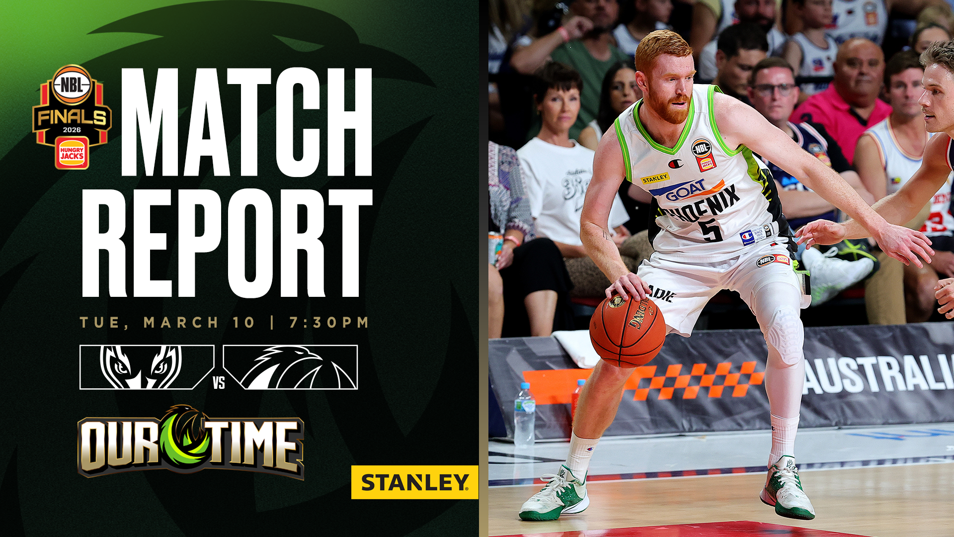 STANLEY MATCH REPORT: Cotton masterclass sees Phoenix go down in Game 1