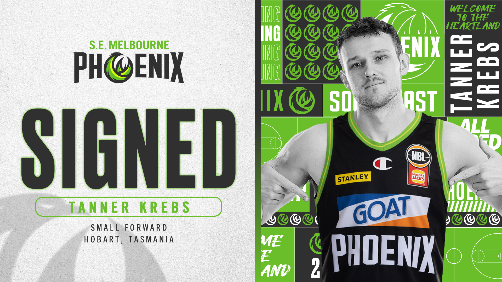 Phoenix sign Tanner Krebs for two years