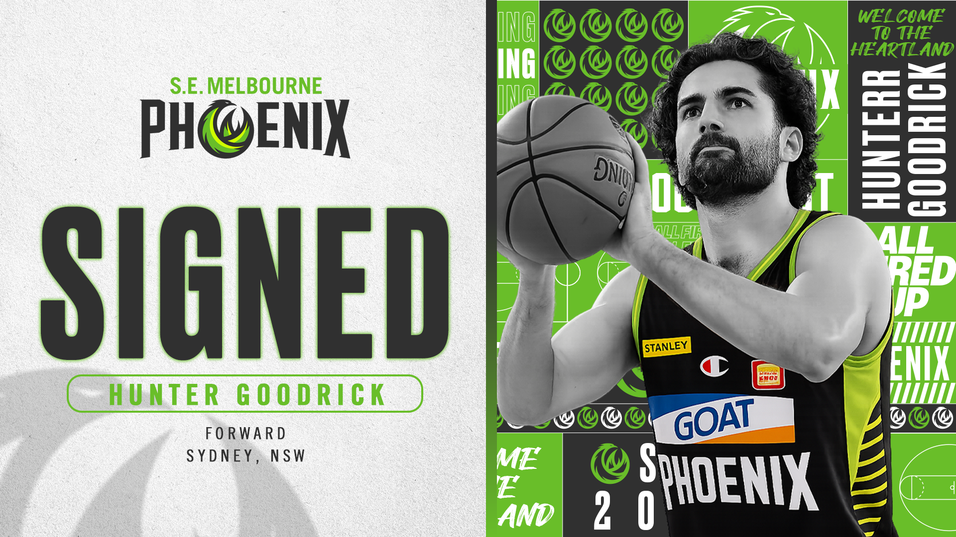 Hunter Goodrick joins Heartland for NBL27 season