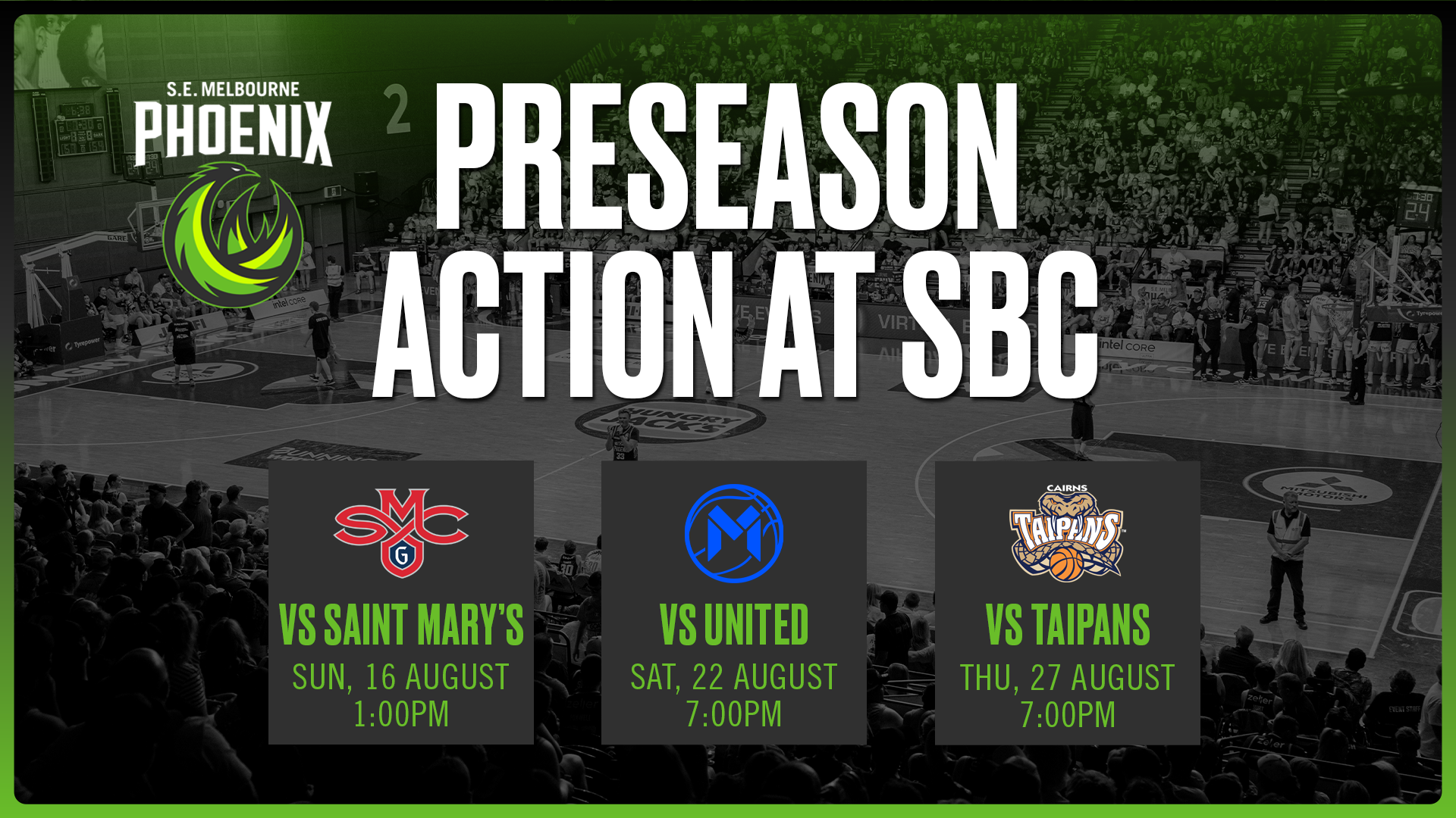 Three pre-season fixtures confirmed
