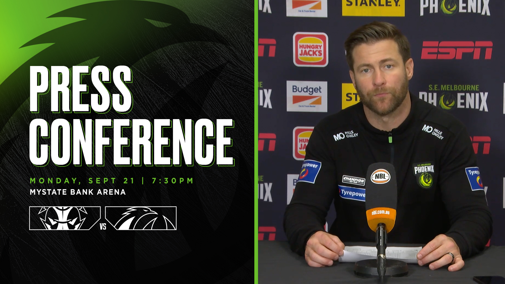 Josh King Press Conference vs Tasmania JackJumpers (Round 1, NBL27)
