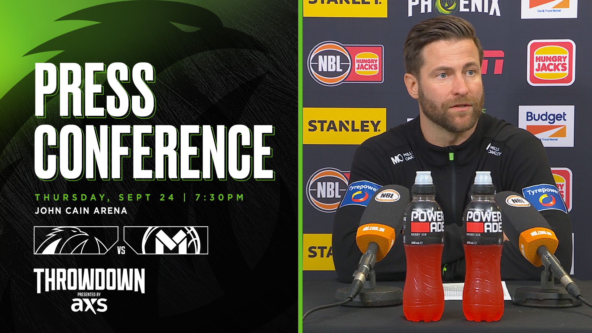 Josh King Press Conference vs Melbourne United (Round 2, NBL27)
