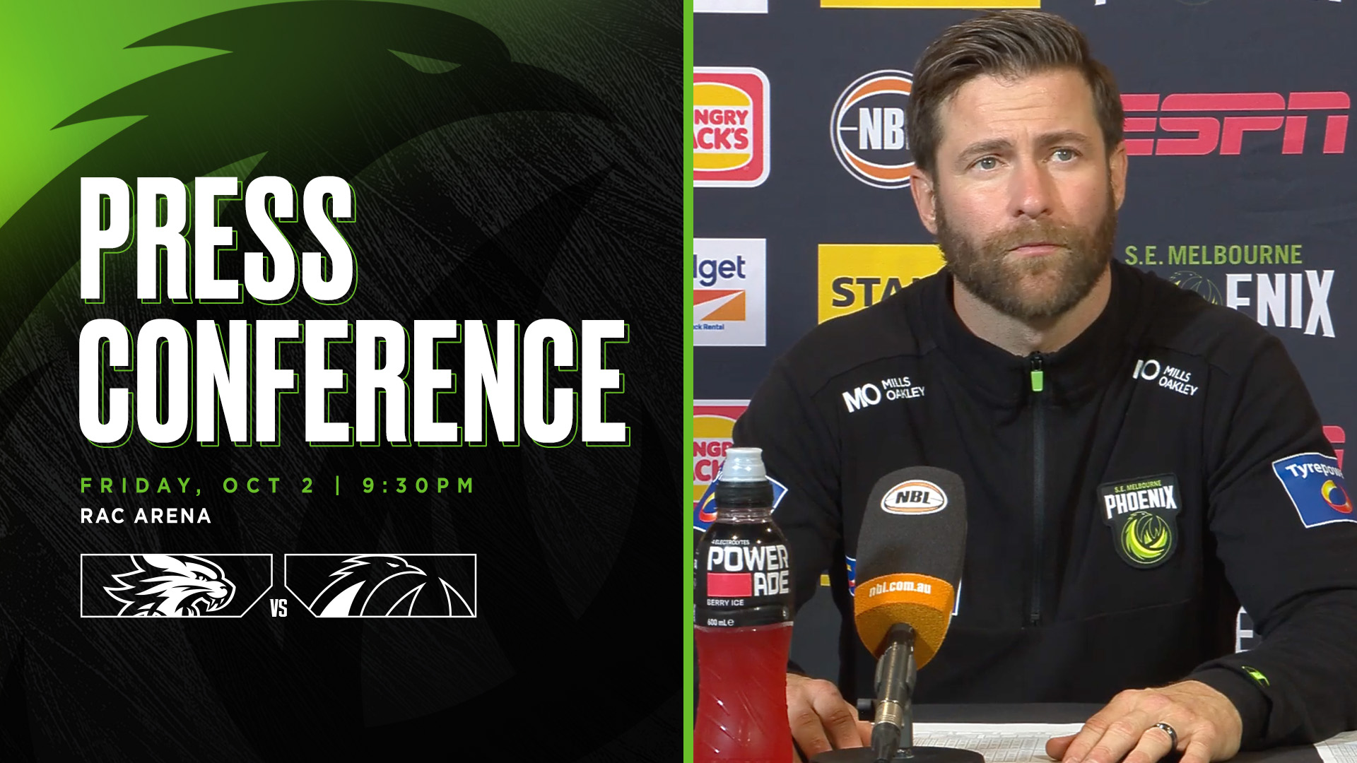 Josh King Press Conference vs Perth Wildcats (Round 3, NBL27)