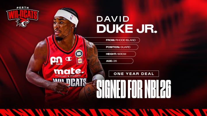 PERTH WILDCATS SIGN DUKE JR.