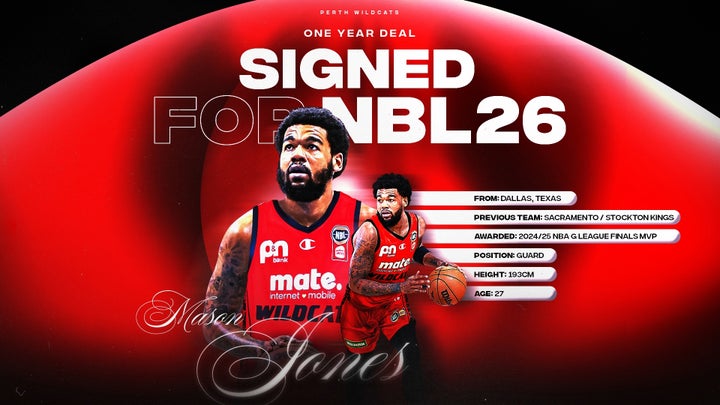 Wildcats Sign Mason Jones: NBA G League Champ and Finals MVP