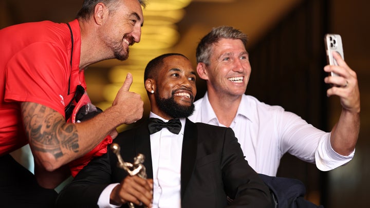 Cotton says rib injury was 'blessing in disguise' after winning fifth Andrew Gaze Trophy