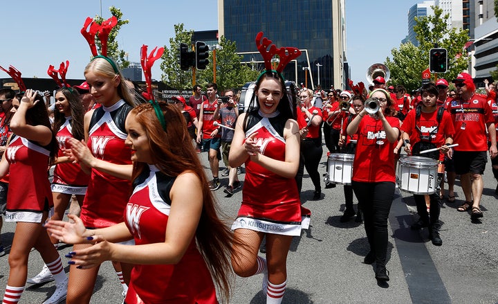 Red Army March to the Wildcats Christmas Wonderland this Sunday