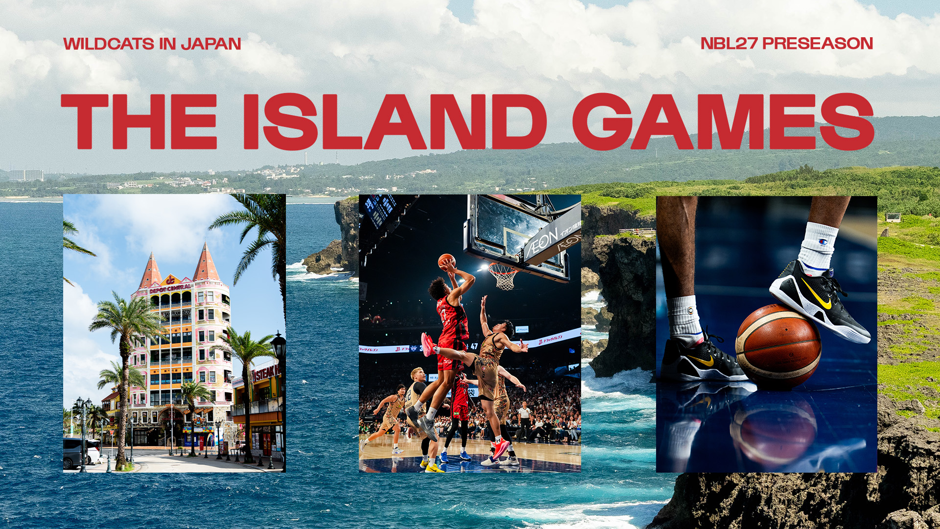  THE ISLAND GAMES - Perth Wildcats in Japan Full Vlog