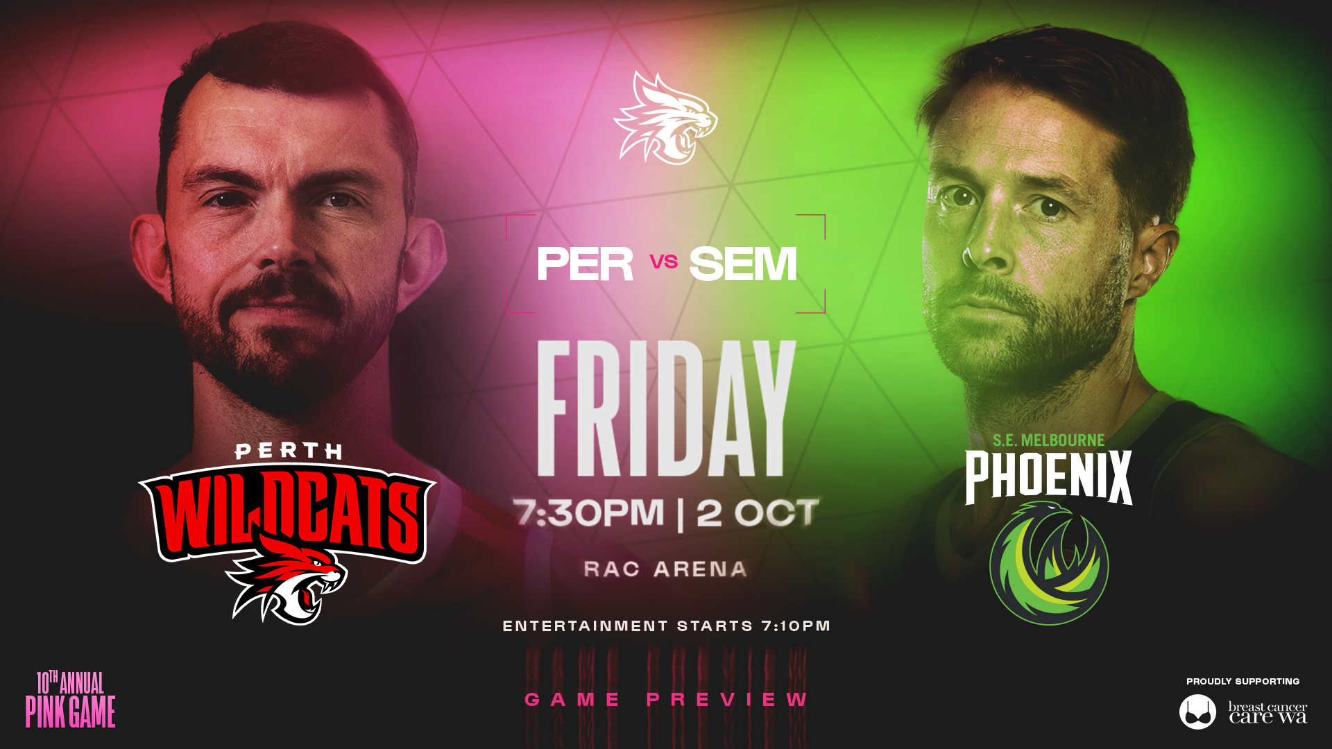NBL27 Round 3 Pink Game Preview | Wildcats vs Phoenix