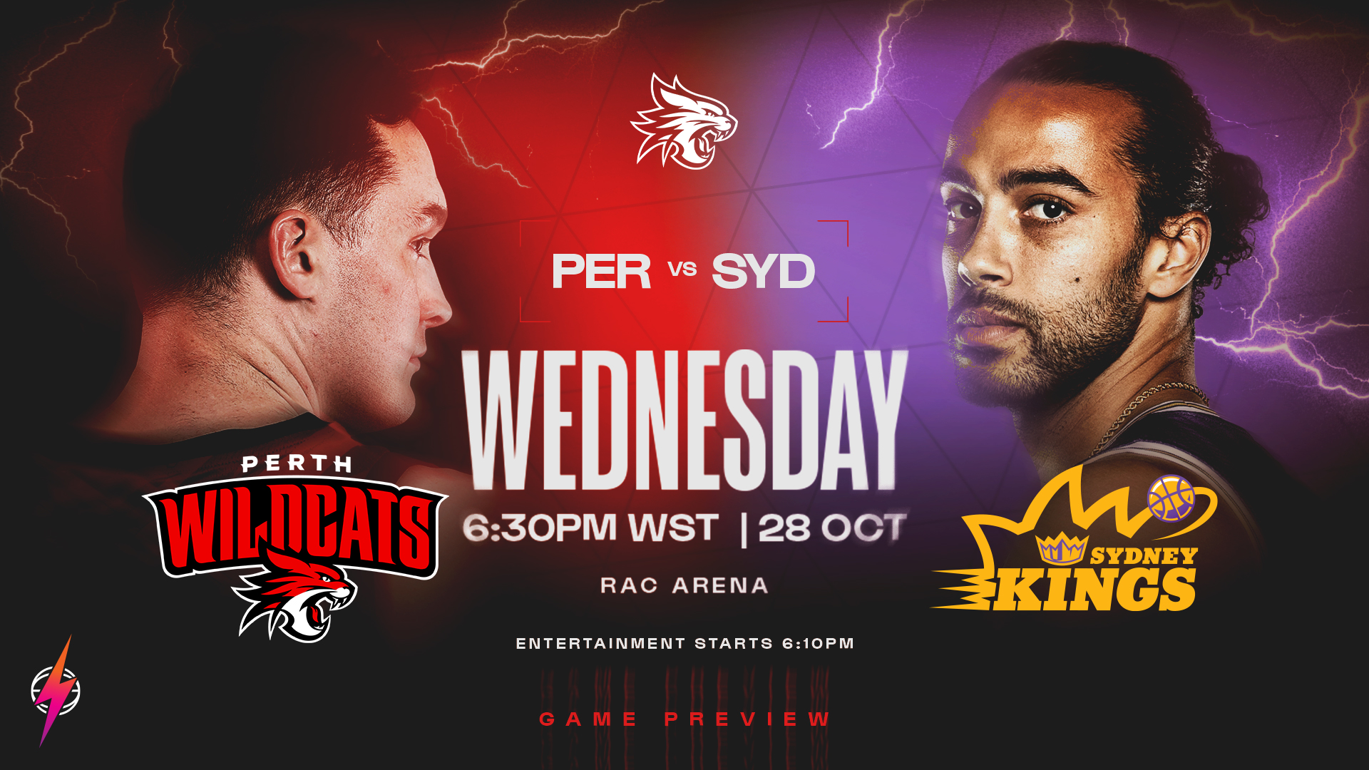 NBL27 Round 7 Ignite Cup Game Preview | Wildcats vs Kings