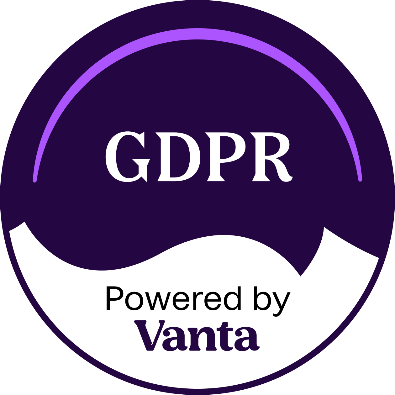 GDPR compliant badge