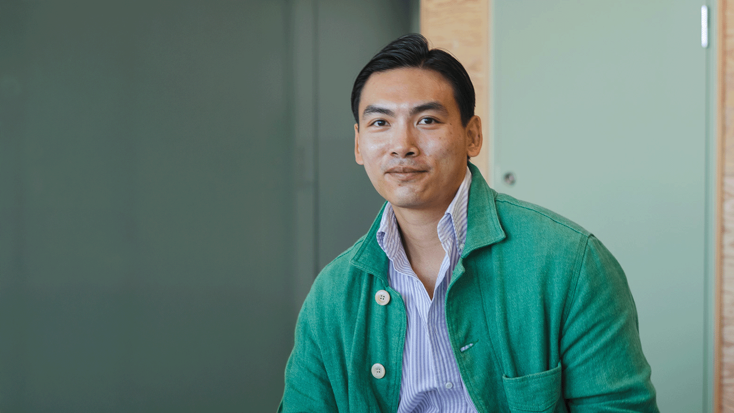 Portrait of Daniel Le, patent attorney at Lightbringer
