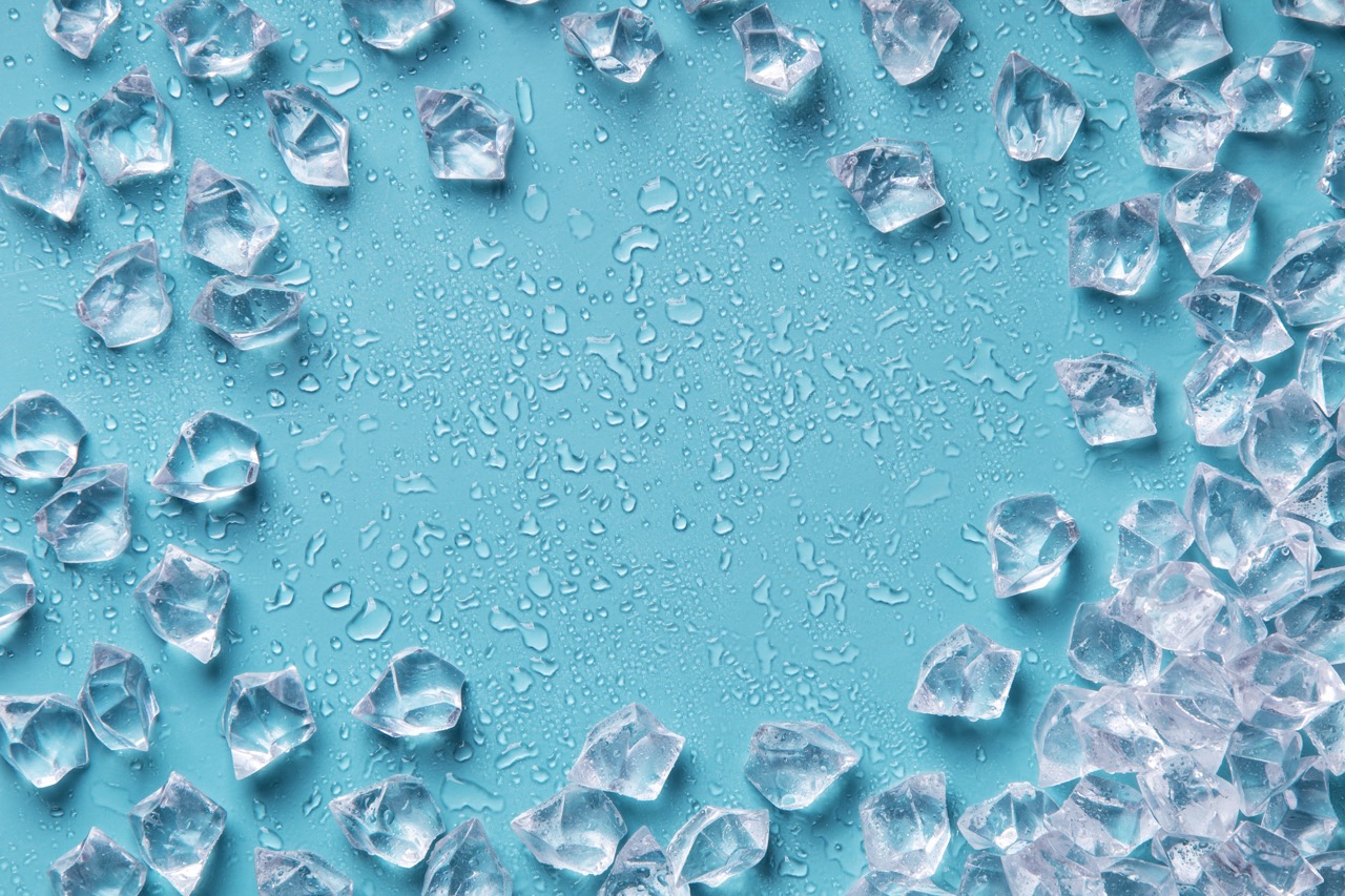 Industrial ice for refrigeration systems