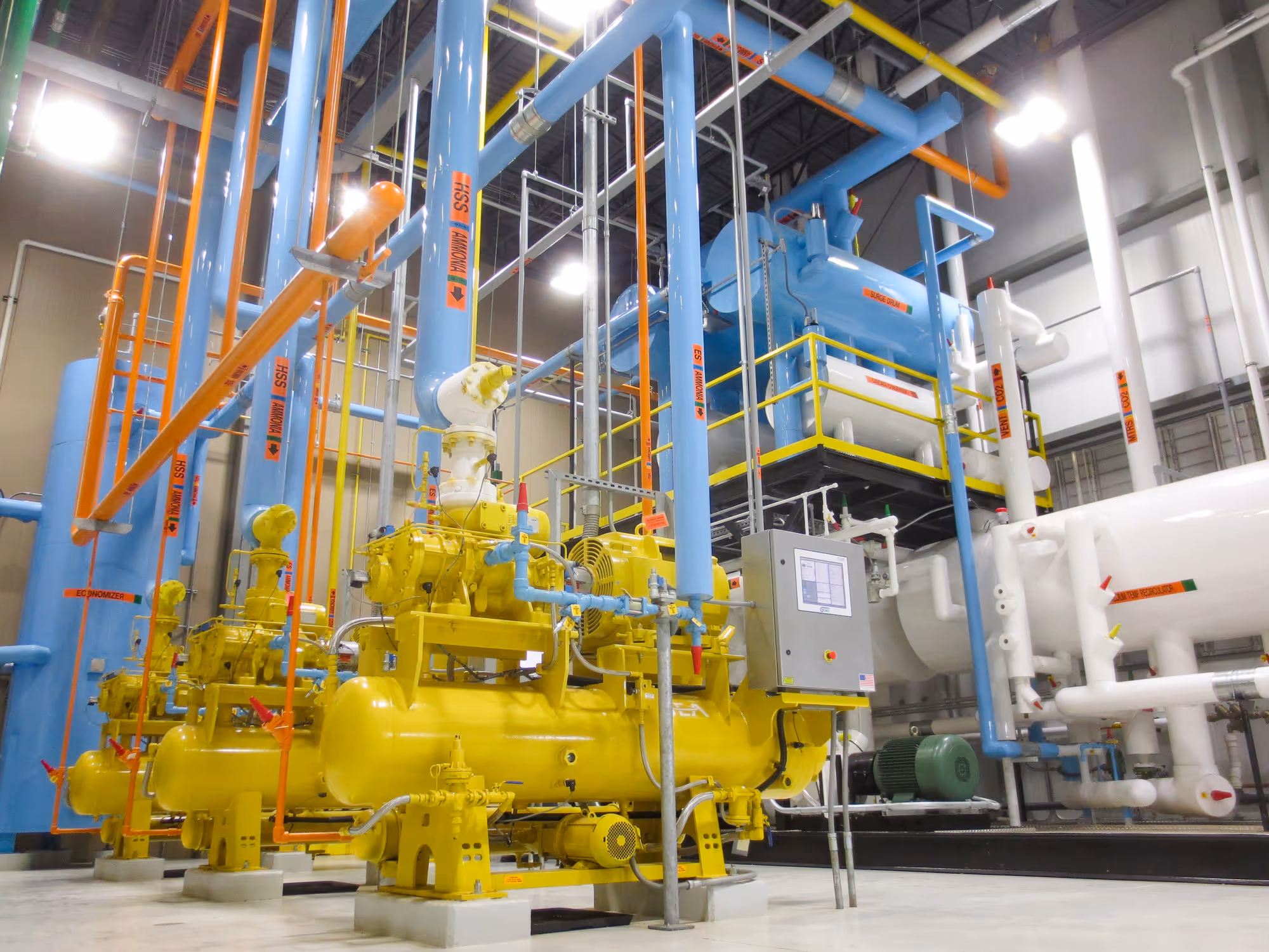 Ammonia refrigeration systems by Innovative Refrigeration Systems