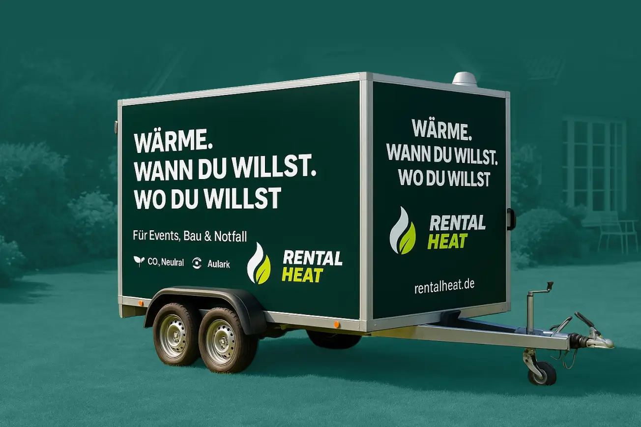 Mobile Heizung von Rental Heat