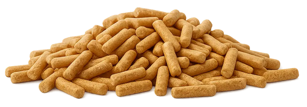 Holz Pellets für mobile Heizlösungen von Rental Heat