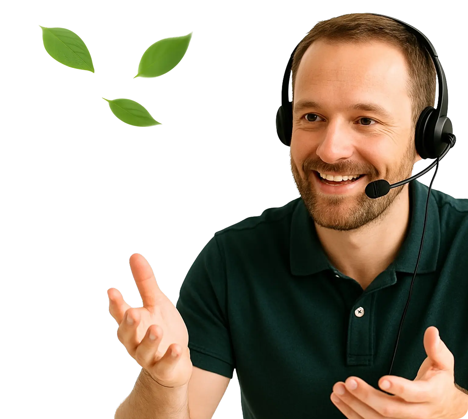 Rental Heat Mitarbeiter im Beratungsgespräch