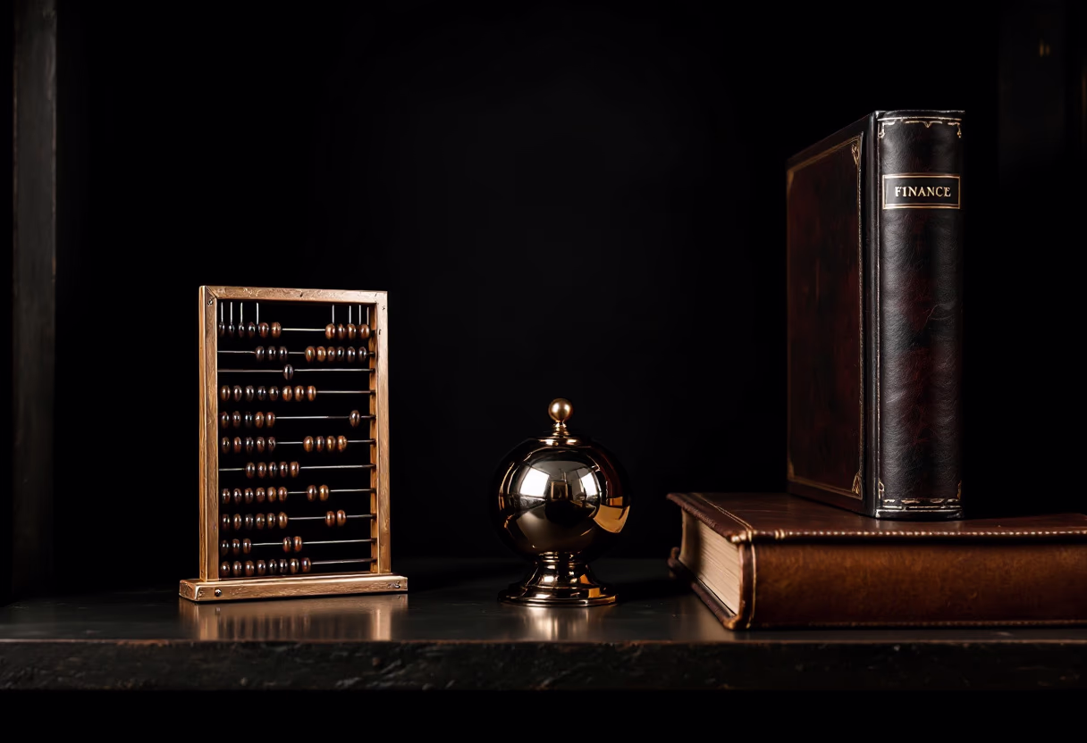 image of finance-themed objects