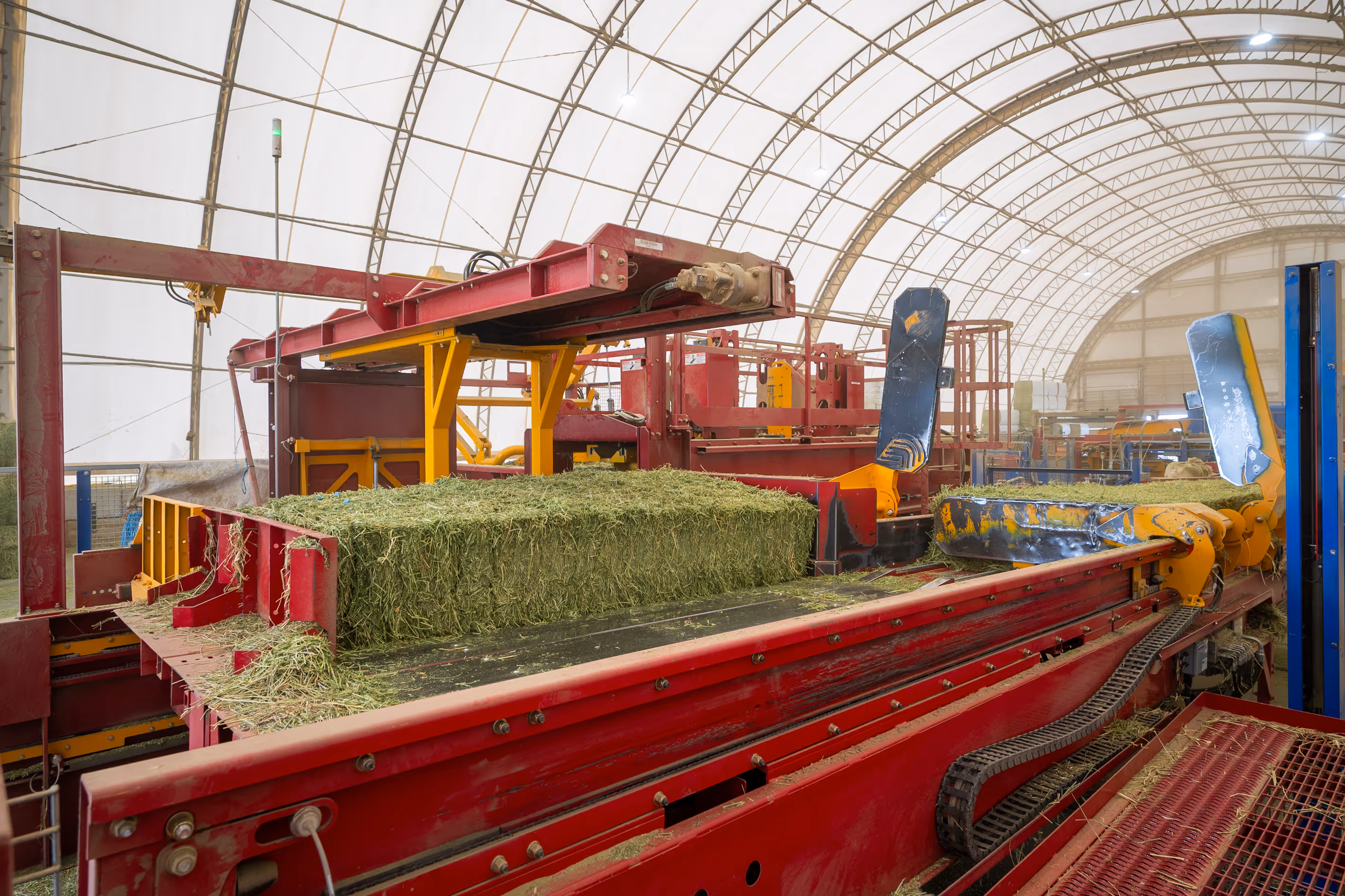 Hay barns