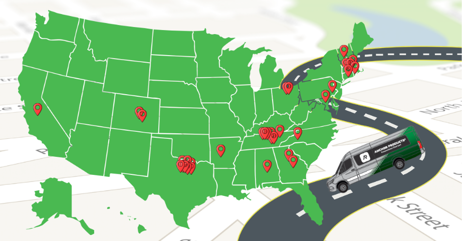 A map of the united states with a van and a mapAI-generated content may be incorrect.