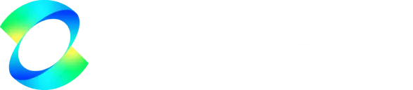 Kling AI logo featuring a colorful, gradient circular symbol next to bold white text on a black background.