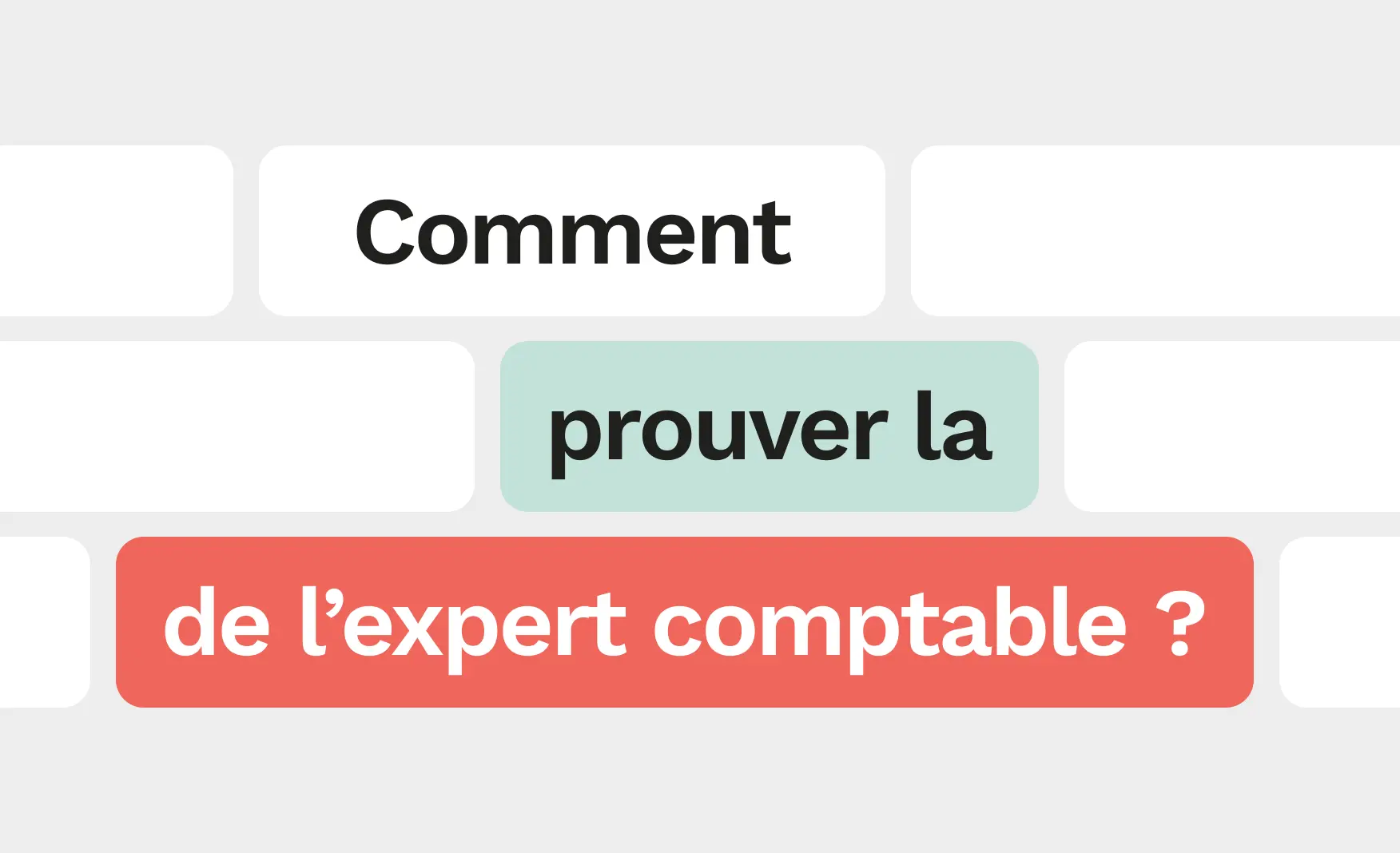 Comment prouver la faute de l'expert-comptable ?