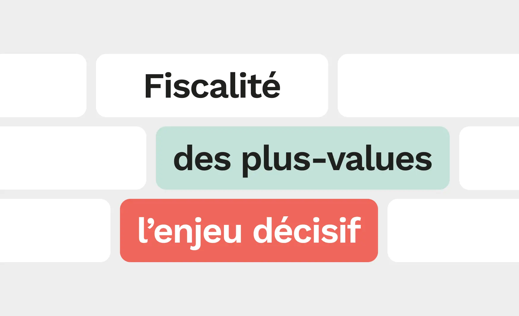 La fiscalité des plus-values
