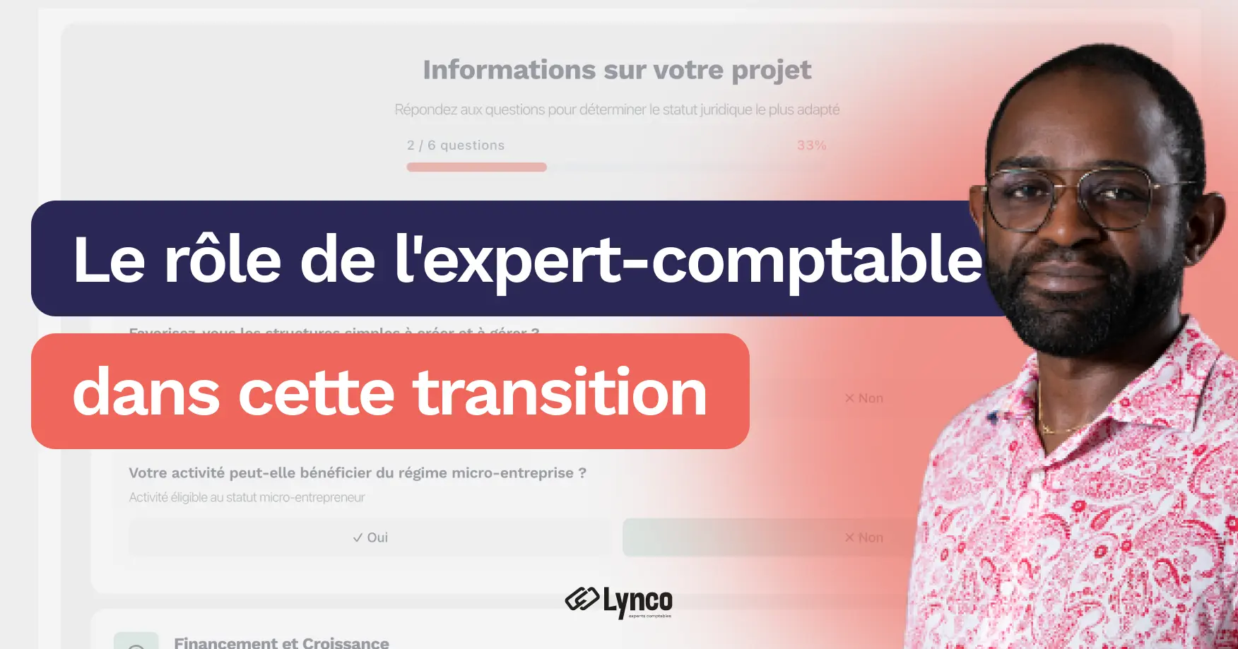 Le rôle de l'expert-comptable dans cette transition