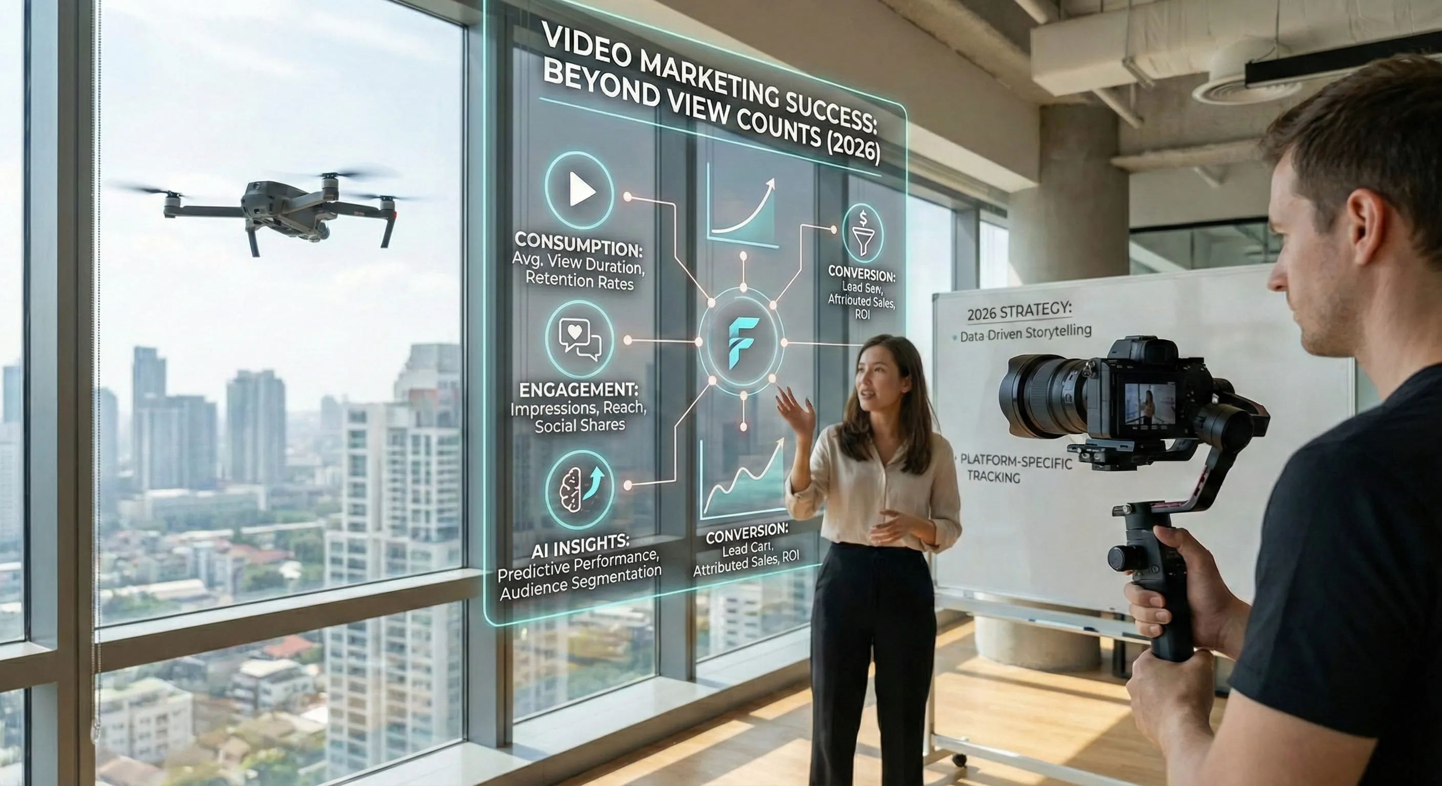 Video marketing success is measured on a lot more than just view counts.This insight explores the different ways to measure video marketing campaigns for sustained performance. 