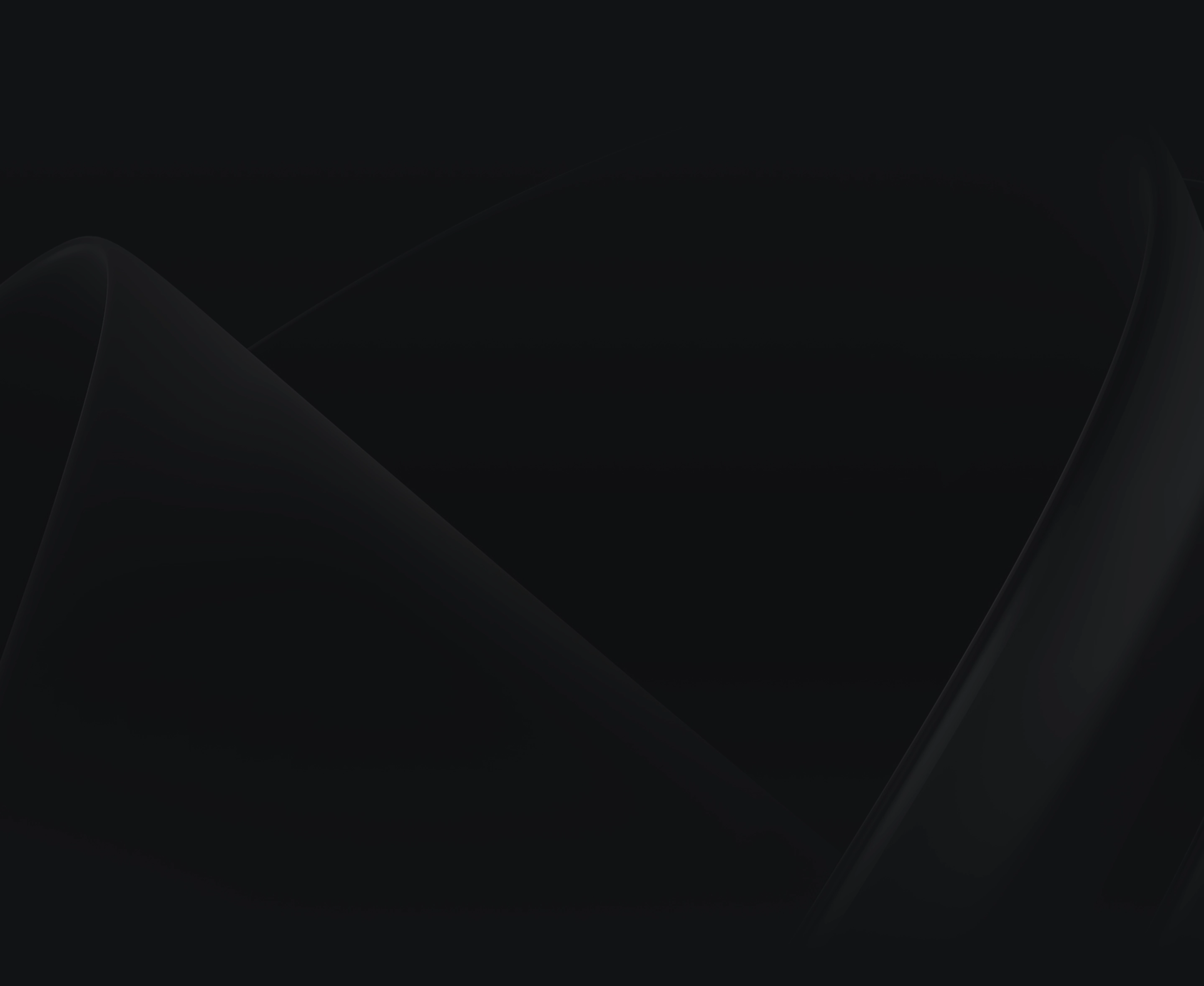 Abstract dark background with smooth flowing curved shapes.