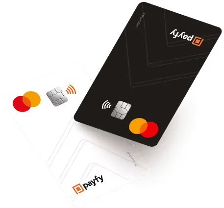 Cartões corporativos Payfy Mastercard físico e virtual para gestão de gastos empresariais
