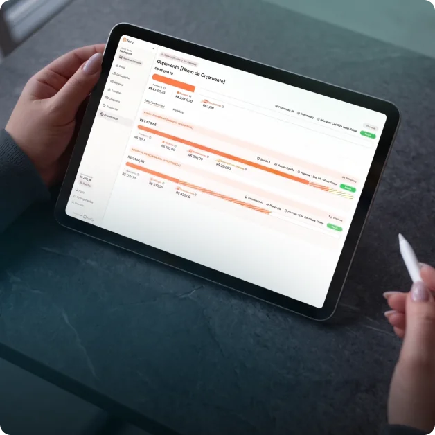 Plataforma Payfy com controle de orçamento e limites de gastos corporativos em tempo real