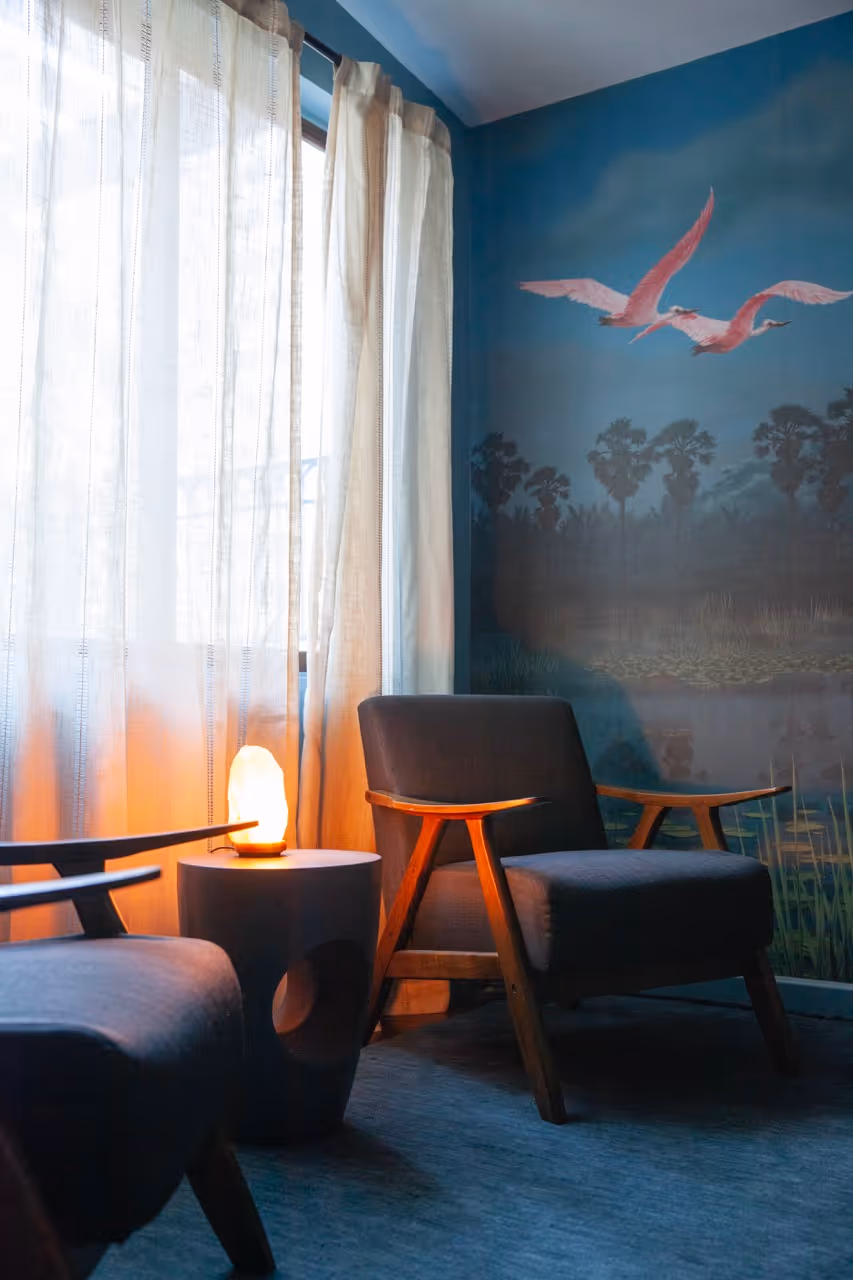 Image of a therapy treatment room