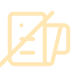 Icon of a crossed-out glass with a straw, indicating no drinks allowed.