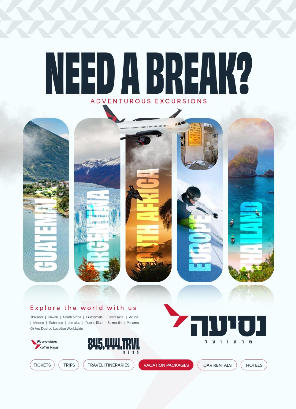 Nesiah travel vacation ad