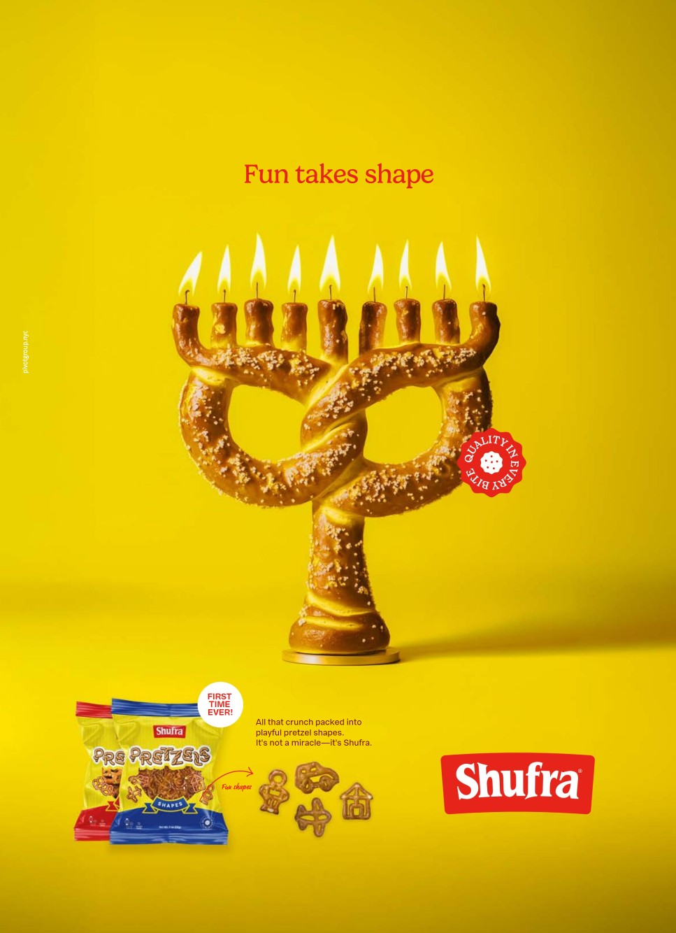 Shufra Fun Shaped Pretzels