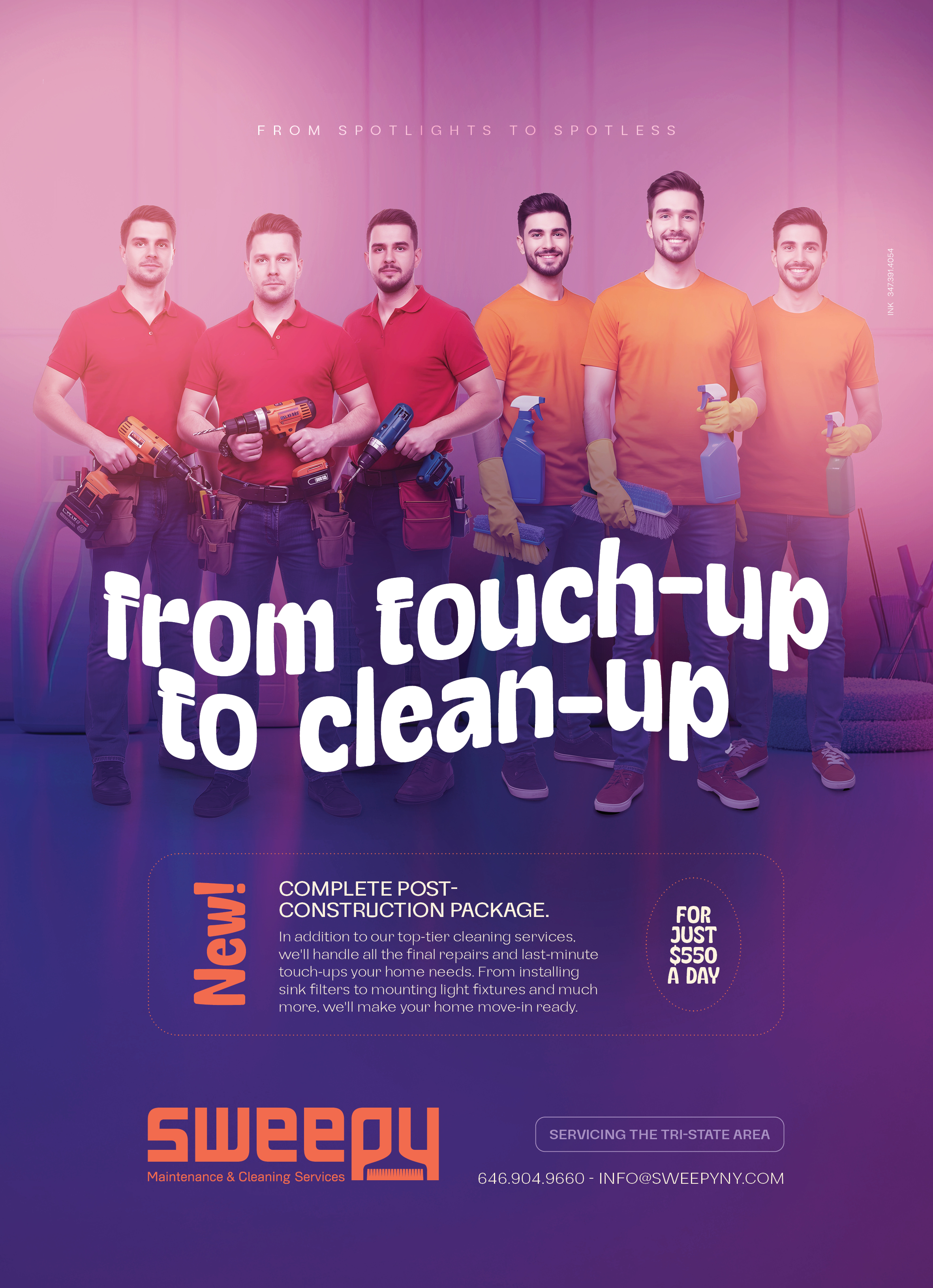 Sweepy Cleaning Ad