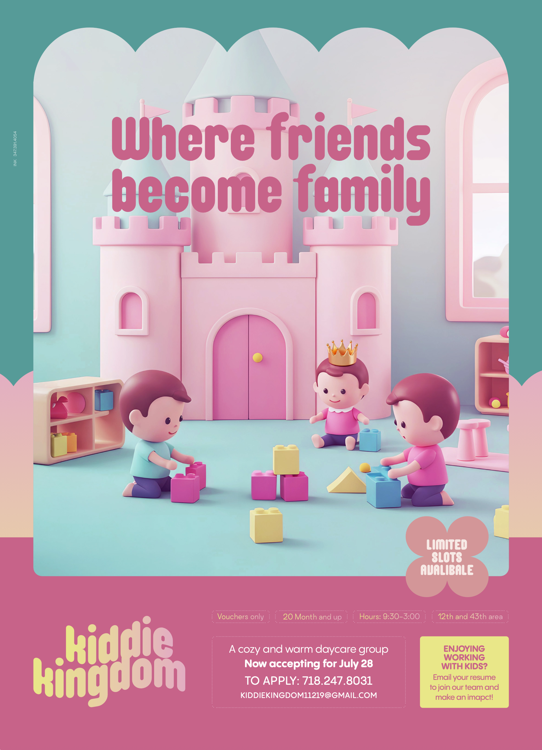 Kiddie Kingdom Playgroup Ad