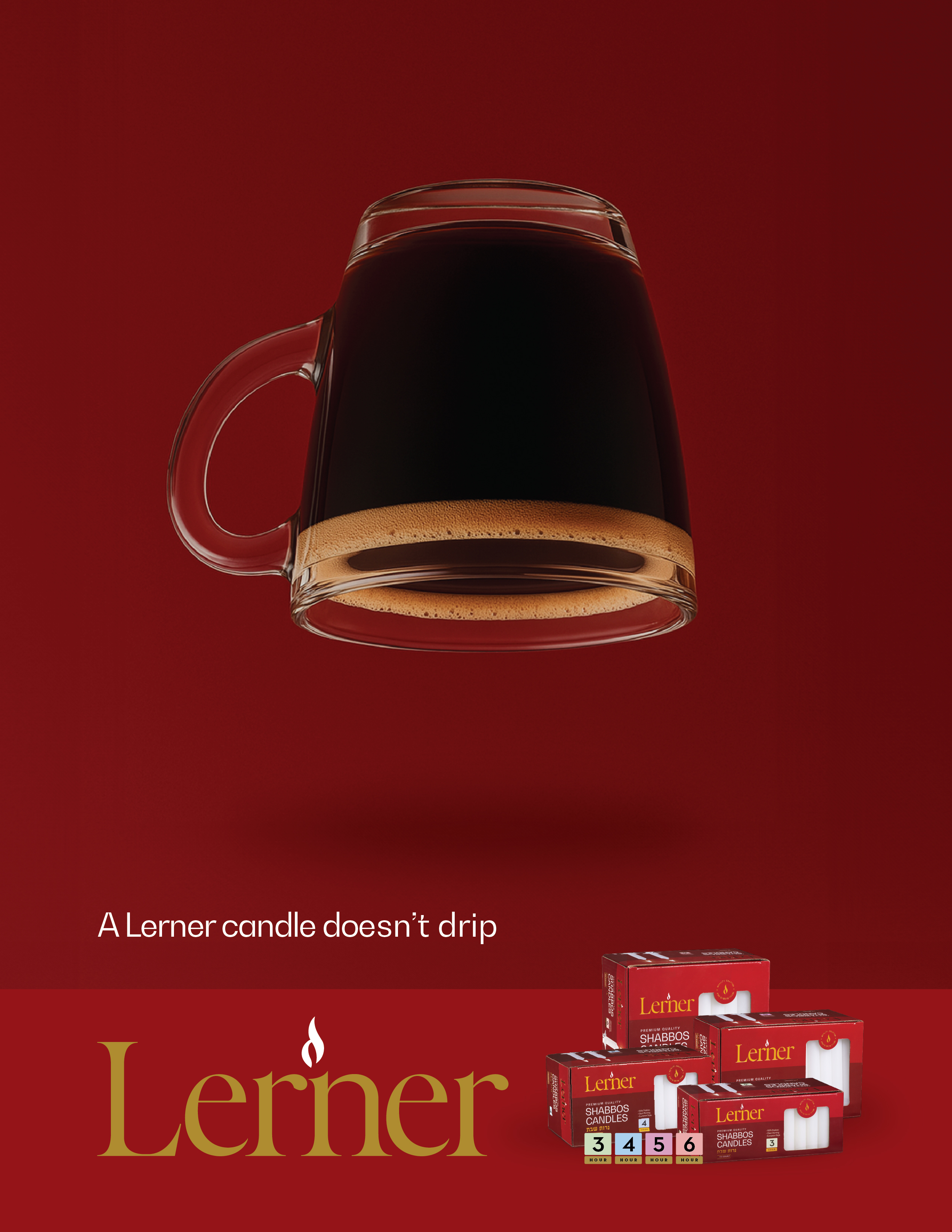 A Lerner Candle Dosnt Drip